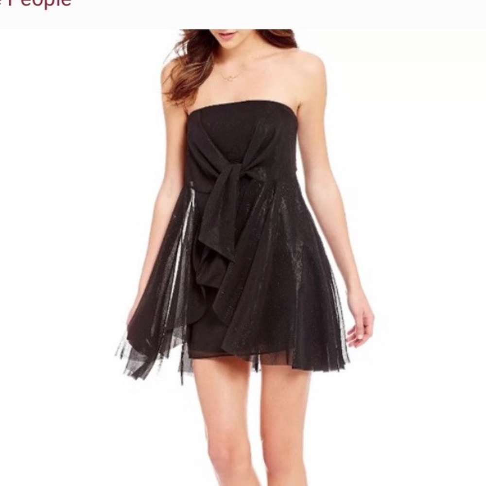 Free People Strapless Mini Dress
